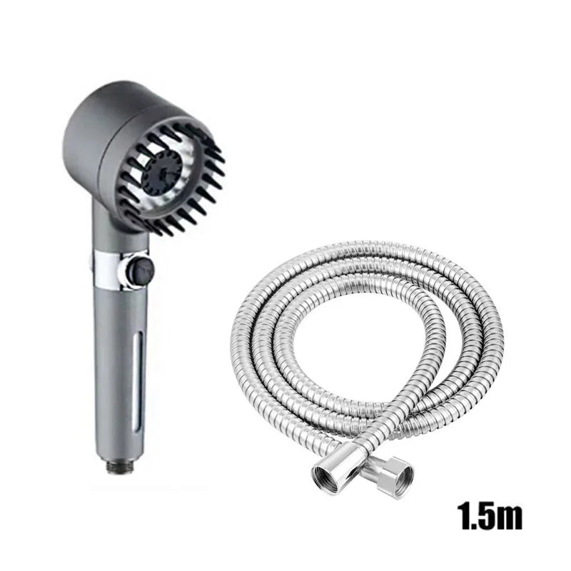 3-speed adjustment shower visualization window bathroom accessories head massage showerhead showers for bathroom items filter