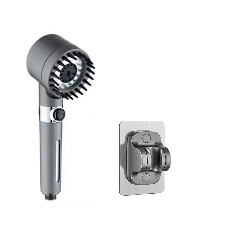 3-speed adjustment shower visualization window bathroom accessories head massage showerhead showers for bathroom items filter